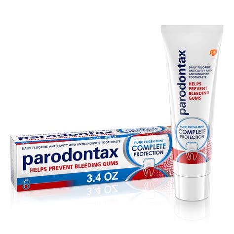 Parodontax Complete Protection Toothpaste for Bleeding Gums, Mint, 3.4 ...