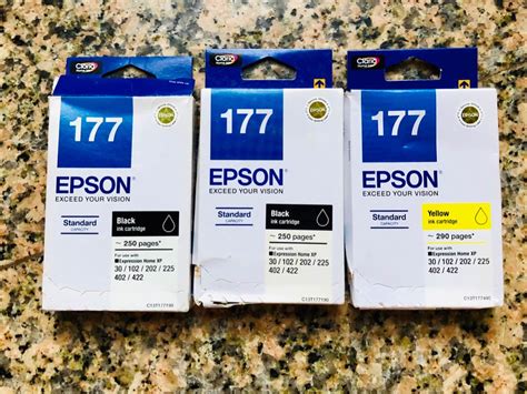 Epson Ink Cartridges 177, Computers & Tech, Printers, Scanners ...