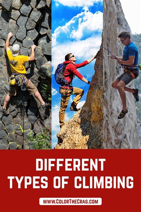 Different types of climbing! | Types of climbing, Big wall climbing ...