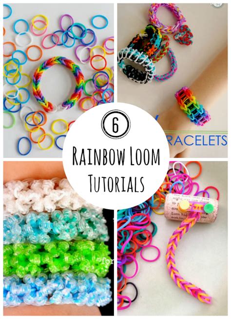 6 Rainbow Loom Bracelet Tutorials to Make | Make and Takes