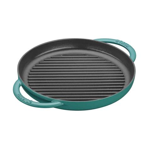 Staub Cast Iron 10-inch Stovetop Grill Sale: Best Stovetop Indoor Grill ...