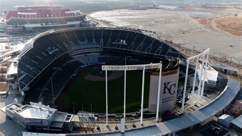 Kansas City Stadiums. Aerial View - YouTube