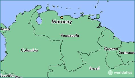 Where is Maracay, Venezuela? / Maracay, Aragua Map - WorldAtlas.com