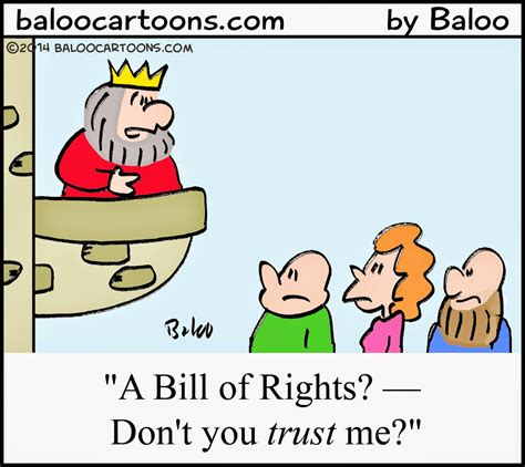 BALOO'S CARTOON BLOG: Bill of Rights cartoon