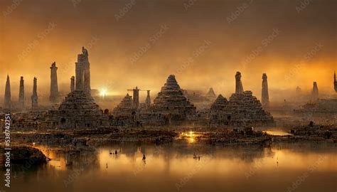 Ancient Sumerian city of Eridu, early city in southern Mesopotamia ...