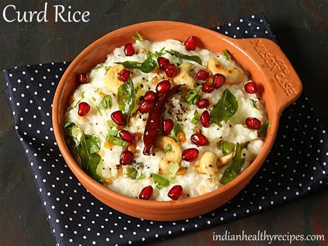 Curd rice recipe (Thayir sadam) - Swasthi's Recipes