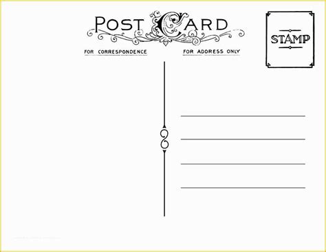 Free 4×6 Blank Postcard Template Of 8 Best Of Printable Index Cards ...