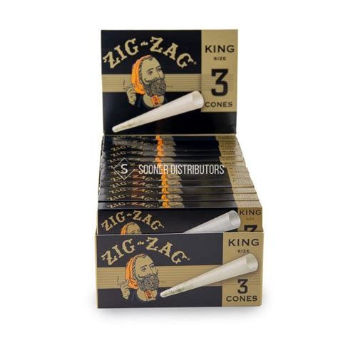 Zig Zag Cones Classic - Zig-Zag Ultra Thin Pre-Rolled Papers Cones