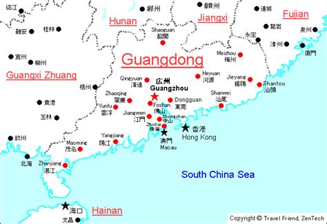 Guangdong Map