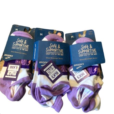 Brooks | Accessories | Nwt Brooks Running Socks Size 795 6pair | Poshmark