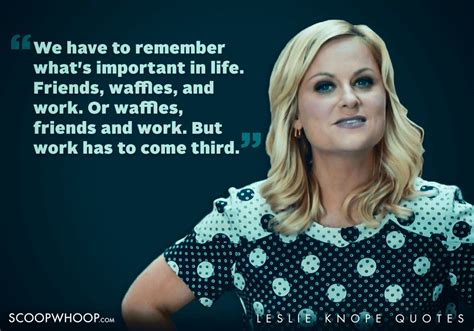 22 Quirky Quotes By Parks & Recreation’s Leslie Knope That Are Oddly ...