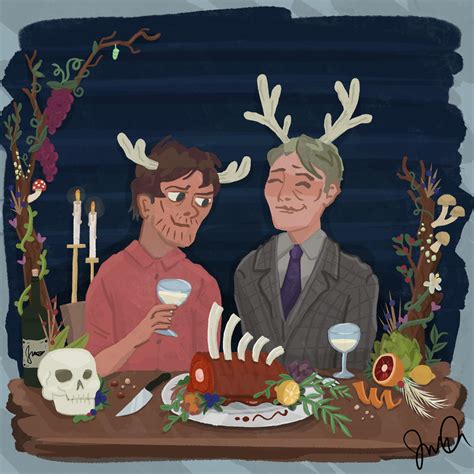 my first hannibal fan art 🥩🍖 : HannibalTV