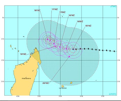 Intense Tropical Cyclone Fantala over Southern Indian Ocean - Ocean ...