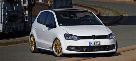 Vw Polo 6R Gti Tuning You can see a tuned vw polo gti of the 6r series