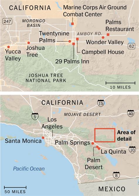 29 Palms Marine Base Map - Maping Resources