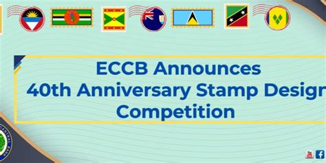 ECCB Announces 40th Anniversary Stamp Design Competition – SKNIS