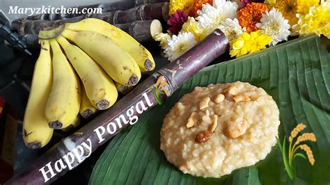 Sweet pongal recipe - Mary's Kitchen