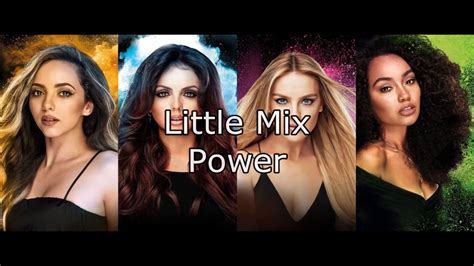 Little Mix ~ Power ft. Stormzy ~ Lyrics (Single Version) - YouTube