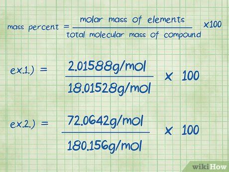 Mass Percent Formula