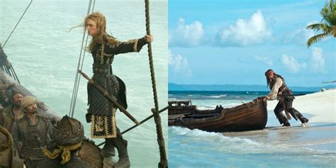 10 Best Pirates of the Caribbean Scenes Set On The Ocean