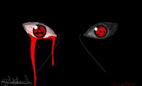 Itachi Uchiha Mangekyou Sharingan