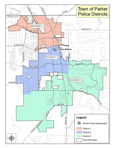 District Map | Parker Police - Official Website