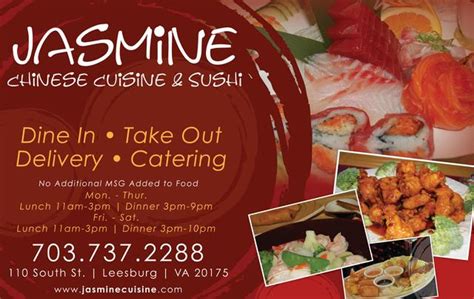 Jasmine Chinese Cuisine and Sushi | Our Towns Finest