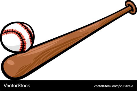 Baseball Bat Cartoon Image