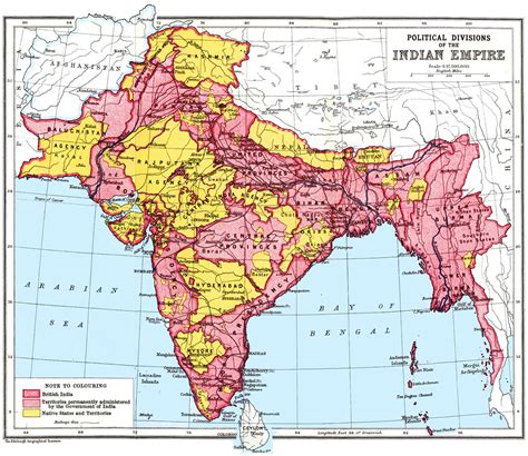 India Map Before 1947