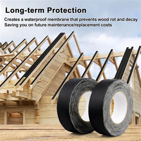 Deck Joist Tape Butyl Joist Tape Black Pvc Waterproof Tape For Roof Top ...