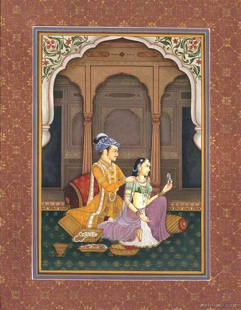 30 Beautiful Indian Mughal Paintings for your inspiration