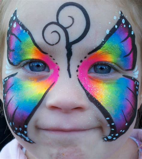 Butterfly Face Painting For Kids