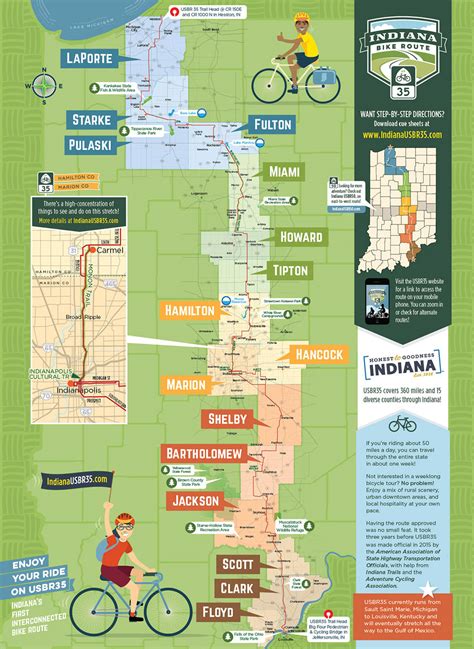 Bicycle Route / Trail Map - Wilkinson Brothers Graphic Design and ...