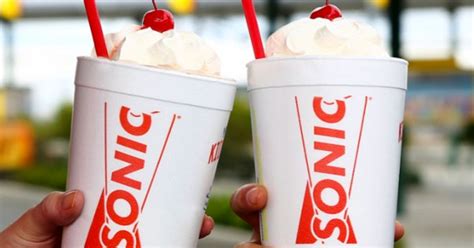 Sonic Drive-In Shakes, Floats & Ice Cream Slushes 1/2 Price After 8pm ...