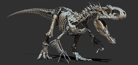 Jurassic Park T Rex Skeleton