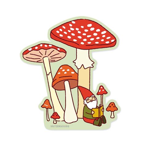 Mushroom stickers Stickers Stickers, Labels & Tags mindtek.it