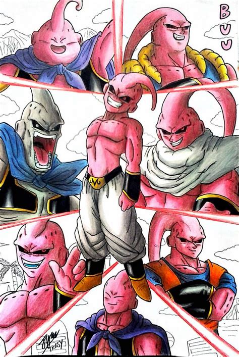 Buu's Evolutions by TrissyGabriel on DeviantArt | Anime dragon ball ...