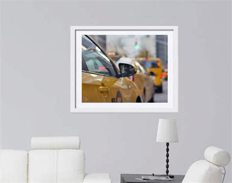 New York City Taxi Cab Print New York Street Art Large - Etsy