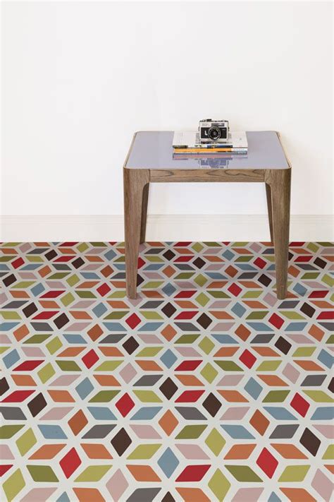 Colourful Retro Vinyl Flooring | Retro vinyl flooring, Vinyl flooring ...