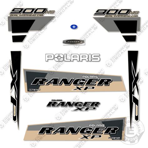 Fits Polaris Ranger 900 XP High Output Decal Kit – Equipment Decals