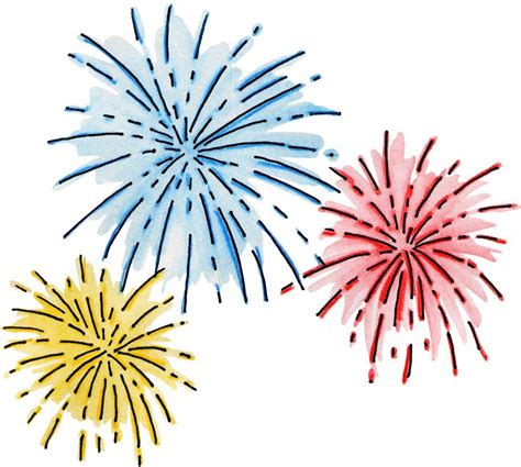 6 happy new year clipart library vector clipart for | Fireworks clipart ...