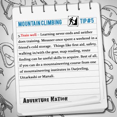 Mountain Climbing Tips