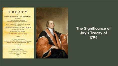 The Significance of the 1794 Jay's Treaty - History in Charts