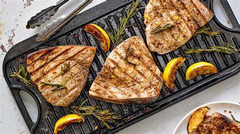 Grilled Marinated Swordfish Steaks Recipe