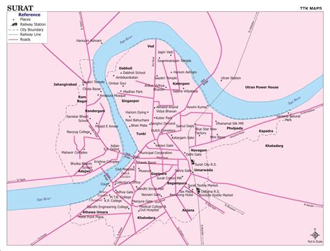 Surat In Map Brazil Network - Riset