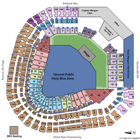 Globe Life Park Tickets and Globe Life Park Seating Chart - Buy Globe ...