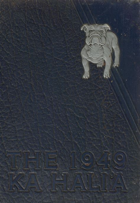 1949 yearbook from Kaimuki High School from Honolulu, Hawaii for sale