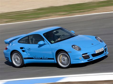 2010 Blue Porsche 911 Turbo wallpapers