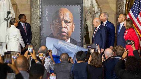 John Lewis stamp unveiled on Capitol Hill - Postal Times