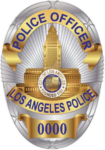 Los Angeles Police Department LAPD Badge by tempest790 on DeviantArt